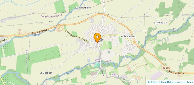 localisation de l'entreprise CUMA DE REVEL TOURDAN  REVEL-TOURDAN