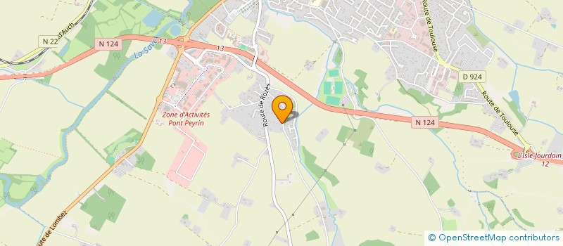 localisation de l'entreprise CUMA DE ROSES  L ISLE JOURDAIN