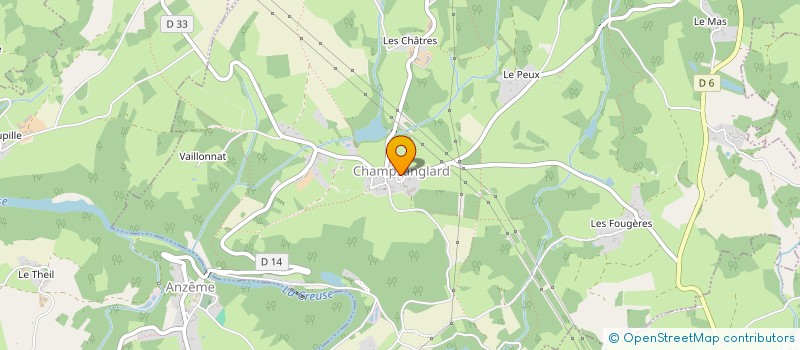 localisation de l'entreprise CUMA DE ROUSSINES à JOUILLAT