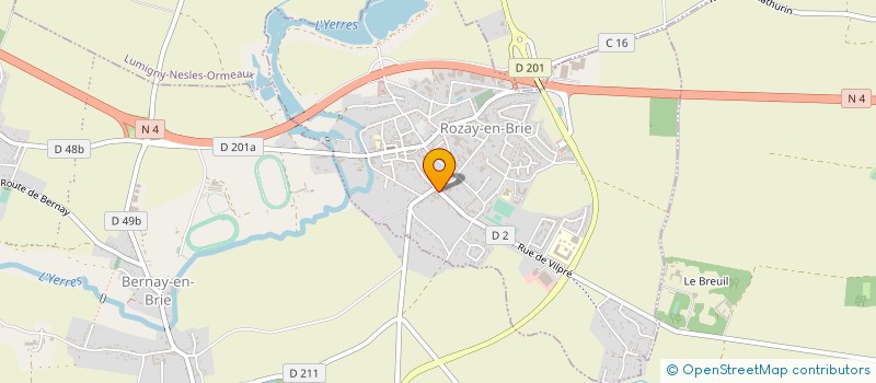 localisation de l'entreprise CUMA DE ROZAY EN BRIE  ROZAY-EN-BRIE