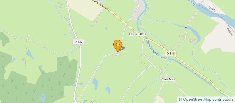 localisation de l'entreprise CUMA DE SAINT ARE  DECIZE