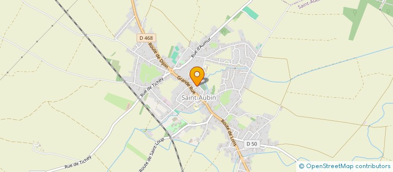 localisation de l'entreprise CUMA DE SAINT AUBIN  SAINT-AUBIN