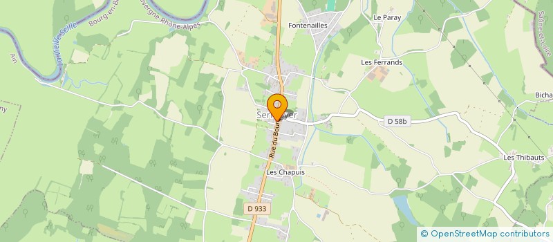 localisation de l'entreprise CUMA DE SAINT BENIGNE à SAINT-BENIGNE