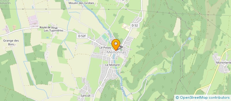 localisation de l'entreprise CUMA DE SAINT ETIENNE DU BOIS LYONNIERES à SAINT-ETIENNE-DU-BOIS