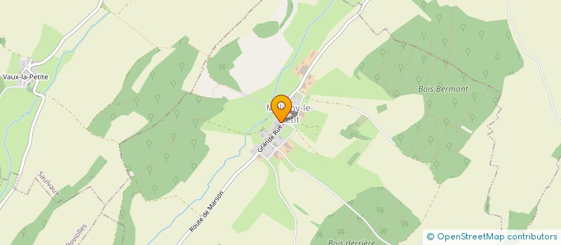 localisation de l'entreprise CUMA DE SAINT GENGOULT à MELIGNY-LE-PETIT