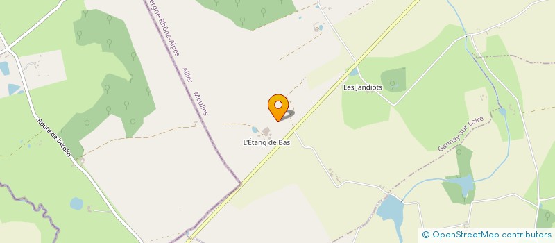 localisation de l'entreprise CUMA DE SAINT PAGA à GANNAY-SUR-LOIRE