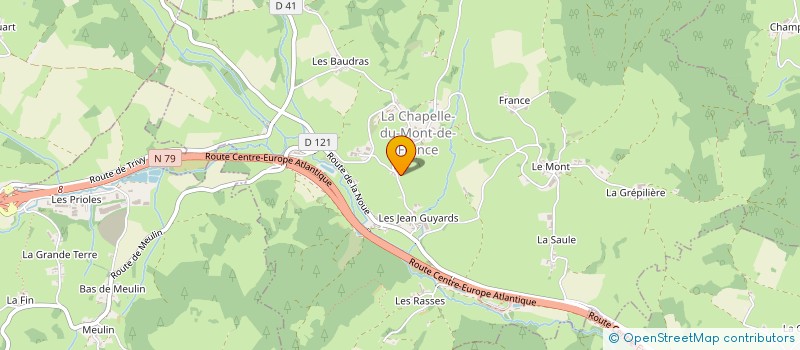 localisation de l'entreprise CUMA DE SAINT PIERRE LE VIEUX LA GAILLARDE  SAINT-PIERRE-LE-VIEUX