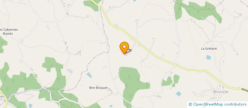 localisation de l'entreprise CUMA DE SAINT SERNIN  BROUSSE