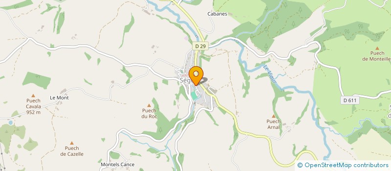 localisation de l'entreprise CUMA DE SEGUR à SEGUR