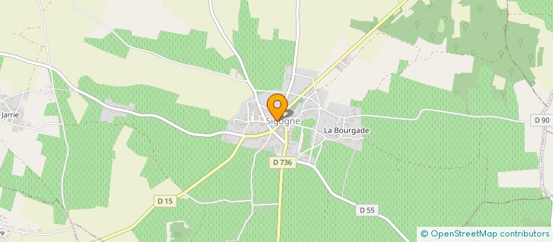 localisation de l'entreprise CUMA DE SIGOGNE  SIGOGNE