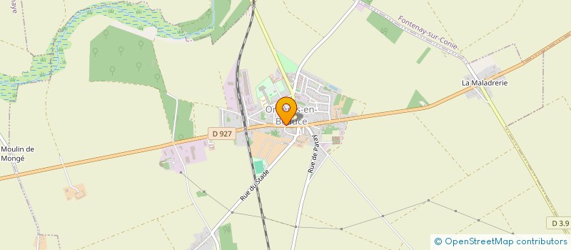 localisation de l'entreprise CUMA DE ST COLOMBE à ORGERES-EN-BEAUCE