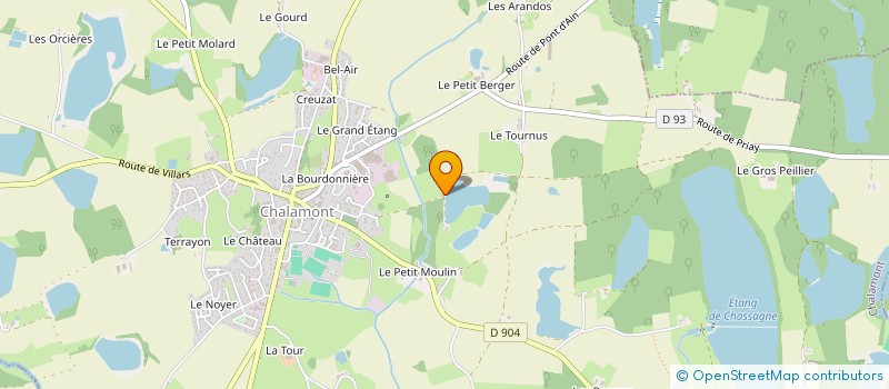 localisation de l'entreprise CUMA DE ST NIZIER LE DESERT  SAINT-NIZIER-LE-DESERT