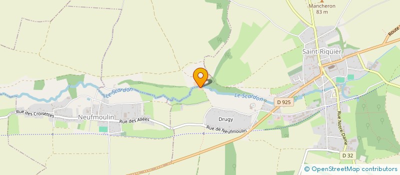 localisation de l'entreprise CUMA DE ST RIQUIER  SAINT-RIQUIER