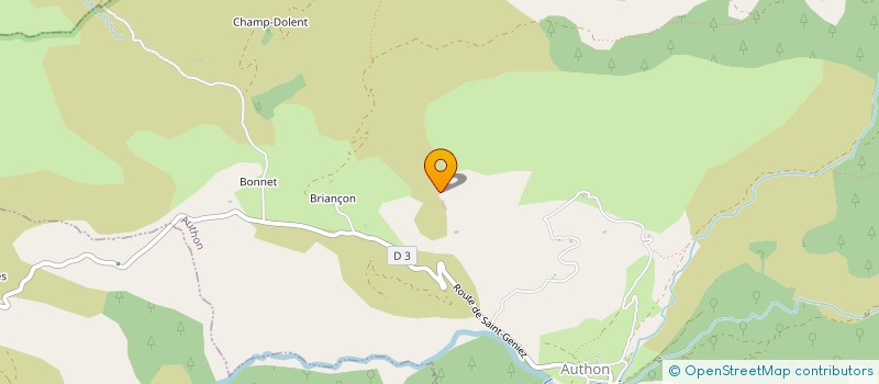 localisation de l'entreprise CUMA DE ST VINCENT SUR JABRON  SAINT-VINCENT-SUR-JABRON