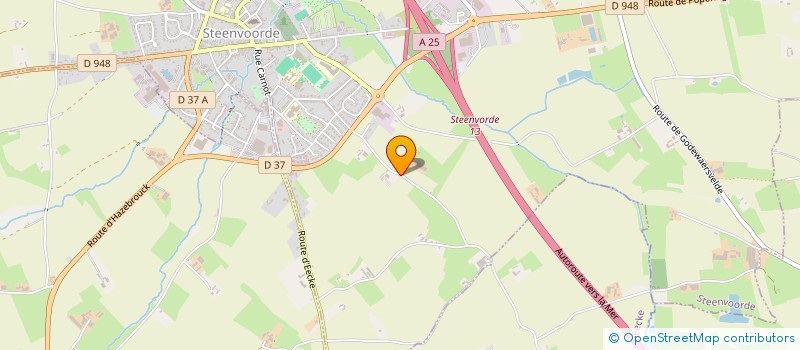 localisation de l'entreprise CUMA DE STEENVOORDE  STEENVOORDE