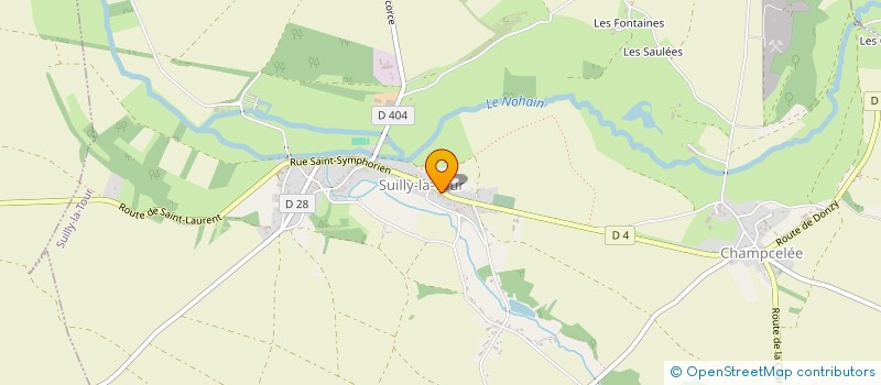 localisation de l'entreprise CUMA DE SUILLY LA TOUR à SUILLY-LA-TOUR