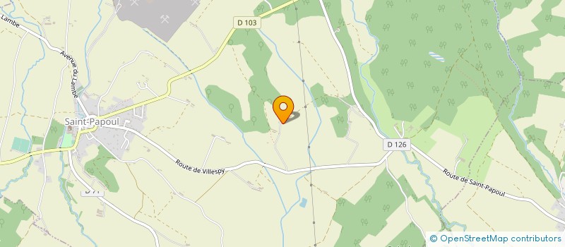localisation de l'entreprise CUMA DE TENTEN SAINT PAPOUL à SAINT-PAPOUL