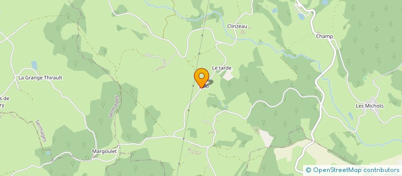localisation de l'entreprise CUMA DE THEURY à SAINT-LEGER-DE-FOUGERET