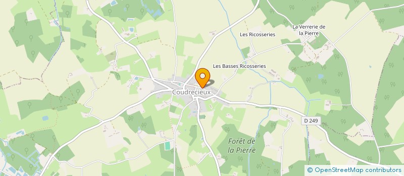 localisation de l'entreprise CUMA DE TUSSON  MAISONCELLES