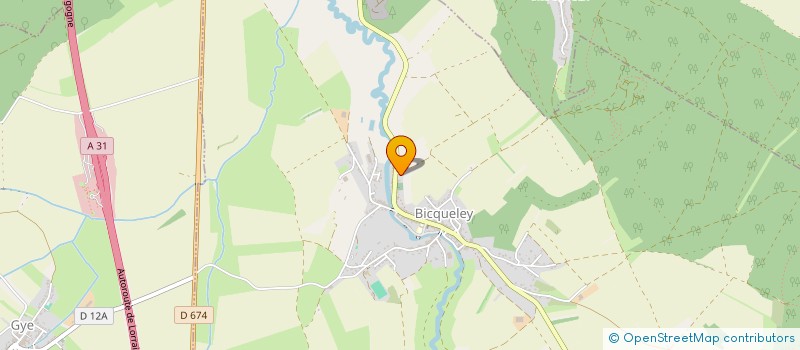 localisation de l'entreprise CUMA DE VAUDIGNY à MENIL-LA-TOUR