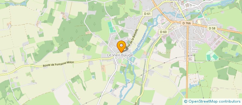 localisation de l'entreprise CUMA DE VIEIL BAUGE à BAUGE-EN-ANJOU