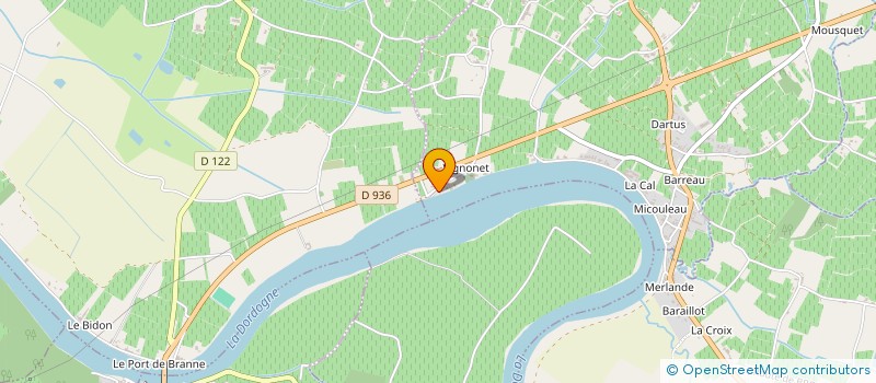 localisation de l'entreprise CUMA DE VIGNONET  VIGNONET