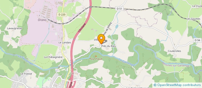 localisation de l'entreprise CUMA DE VILLARCOIN à SAINT-PARDOUX-LE-LAC