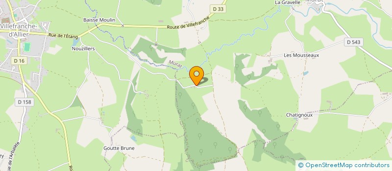 localisation de l'entreprise CUMA DE VILLEVIEILLE  BLOMARD