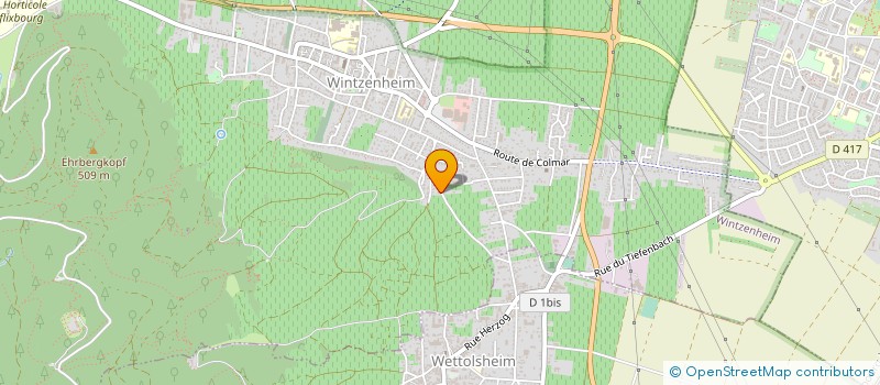 localisation de l'entreprise CUMA DE WETTOLSHEIM à WINTZENHEIM