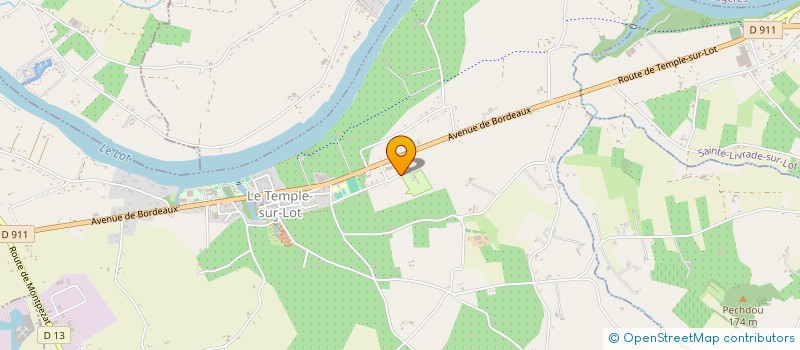 localisation de l'entreprise CUMA DEL BOSC à LE TEMPLE-SUR-LOT