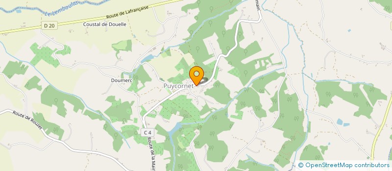 localisation de l'entreprise CUMA DES 2 VALLEES  VAZERAC