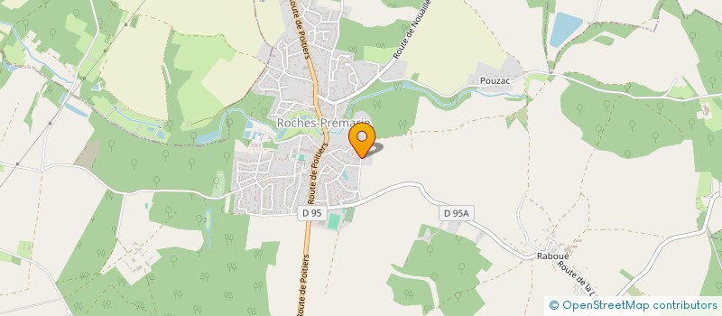 localisation de l'entreprise CUMA DES 4 VILLAGES  ROCHES-PREMARIE-ANDILLE