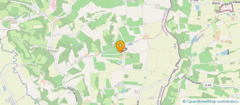 localisation de l'entreprise CUMA DES ARBLES  ARROSES