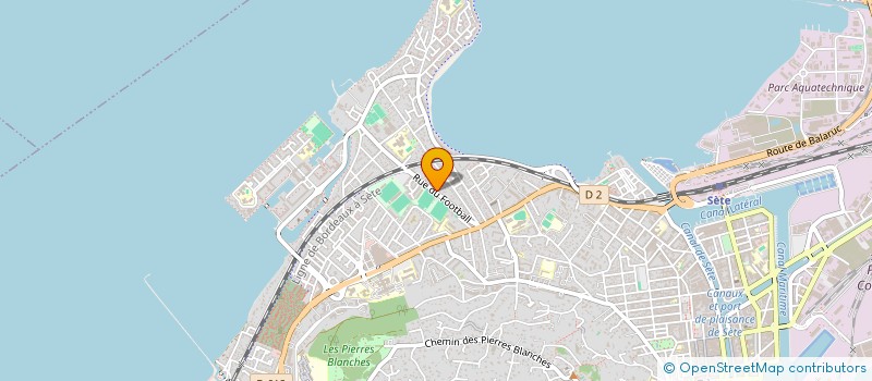 localisation de l'entreprise CUMA DES ARESQUIERS à SETE