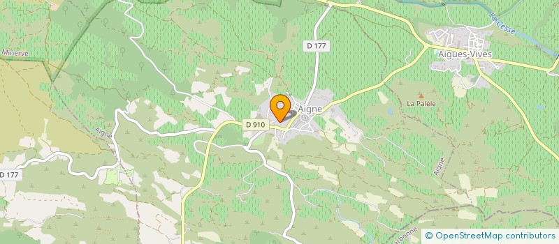 localisation de l'entreprise CUMA DES ARGUSSELS  AIGNE