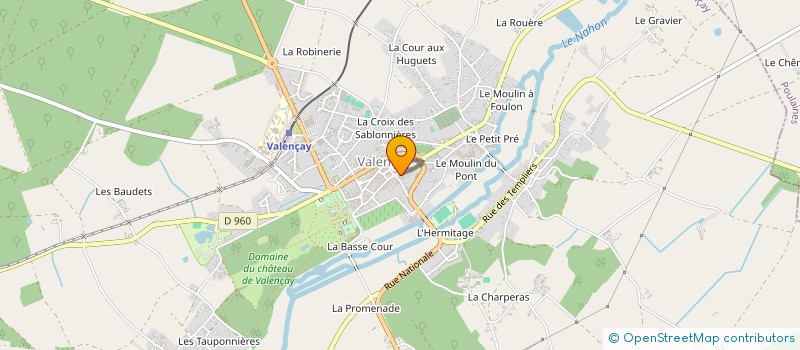 localisation de l'entreprise CUMA DES BLES DORES à VALENCAY
