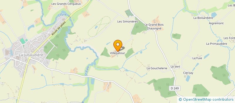 localisation de l'entreprise CUMA DES BOIS JALLAIS à BEAUPREAU-EN-MAUGES