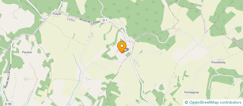 localisation de l'entreprise CUMA DES BORDS DE LA DRONNE à CELLES
