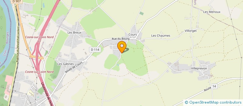 localisation de l'entreprise CUMA DES BORDS DE LOIRE à SAINT-PERE