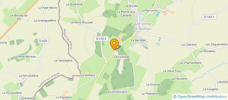 localisation de l'entreprise CUMA DES BUTHONS à SAINT-VICTOR-DE-BUTHON
