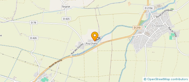 localisation de l'entreprise CUMA DES CATIVES à SAINT-BEAUZIRE