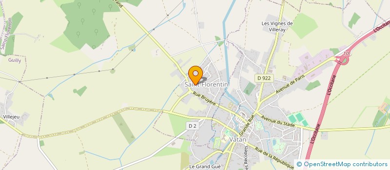 localisation de l'entreprise CUMA DES CHAUMES à MENETREOLS-SOUS-VATAN