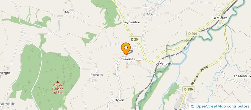 localisation de l'entreprise CUMA DES CHAUMETS à CISTERNES-LA-FORET