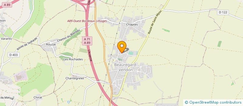 localisation de l'entreprise CUMA DES CHAVES à ARTONNE