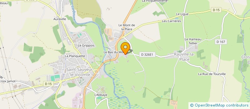 localisation de l'entreprise CUMA DES CHENES  SAINT-SAUVEUR-LE-VICOMTE