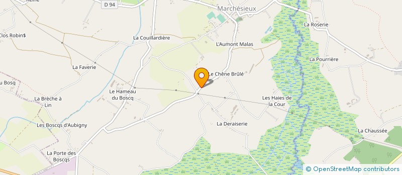 localisation de l'entreprise CUMA DES CHENES à MARCHESIEUX