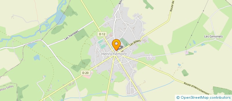 localisation de l'entreprise CUMA DES CHENES  HUMBLIGNY