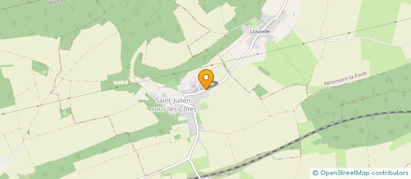 localisation de l'entreprise CUMA DES CINQ à SAINT-JULIEN-SOUS-LES-COTES