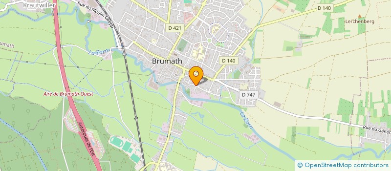 localisation de l'entreprise CUMA DES CINQ CHEMINS  BILWISHEIM