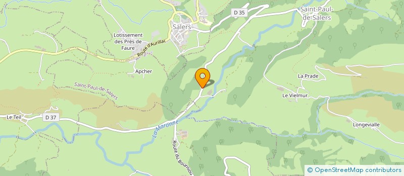 localisation de l'entreprise CUMA DES COMBES DE BESSE à SAINT-MARTIN-CANTALES